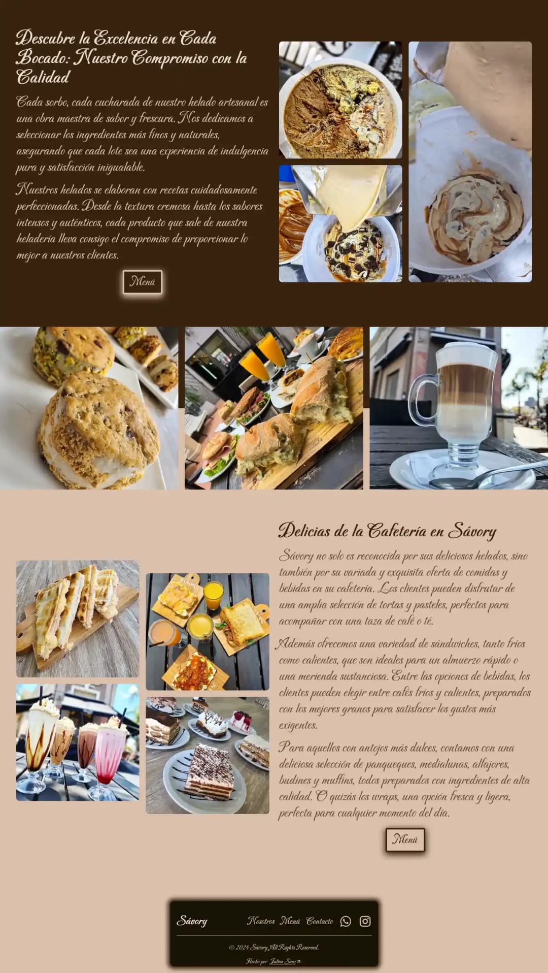 Restaurant Web Design 4